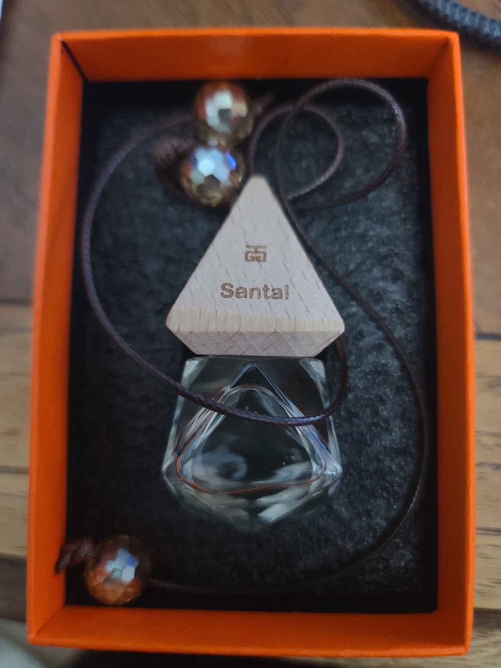 Orange GRENCE Car Freshener Packaging